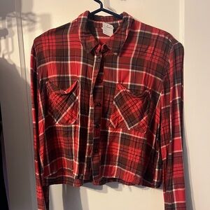 BP cropped flannel